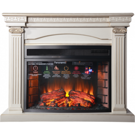 Афина (бежевый с золотой патиной)+Panoramic 33 Led FX Афина (бежевый с золотой патиной)+Panoramic 33 Led FX