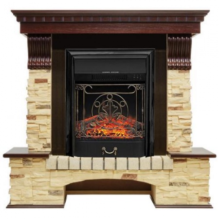 Pierre Luxe сланец (темный дуб)+Majestic FX Black Pierre Luxe сланец (темный дуб)+Majestic FX Black