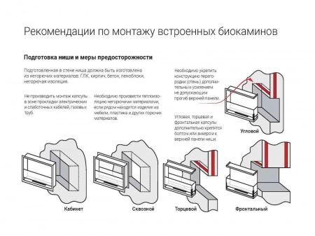 Встраиваемый биокамин Good Fire TRINITY LUX 650 Встраиваемый биокамин Good Fire TRINITY LUX 650 по цене 59 350 руб.