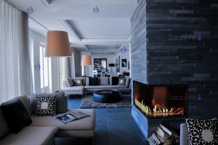 Биокамин для угловой стены Sappfire 1000 Биокамин для угловой стены Sappfire 1000 по цене 124 900 руб.