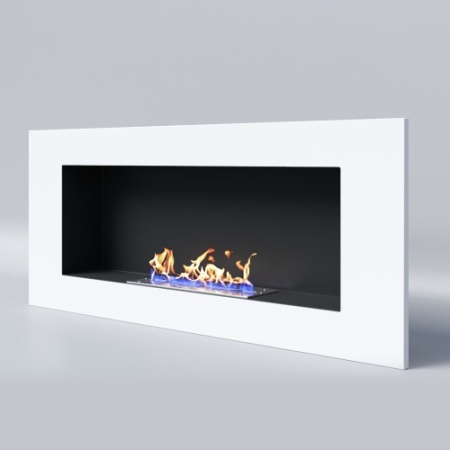 Биокамин "Русский огонь" Лайт Бланк 1200V с защитным стеклом по цене 26 250 руб.