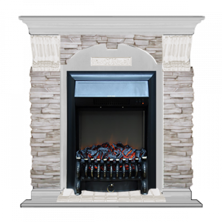 Арочный Мисхор (беленый дуб)+Fobos Black Арочный Мисхор (беленый дуб)+Fobos Black