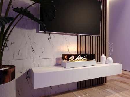 Биокамин "Русский огонь" Марс белый по цене 15 800 руб.