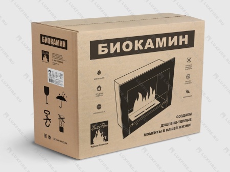 Портальный полуавтоматический биокамин Lux Fire "Фаер Бокс 4 - 33" по цене 109 890 руб.