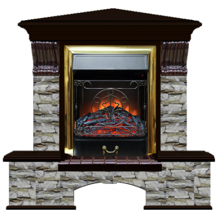 Бостон К Алтай угловой (венге)+Majestic Brass